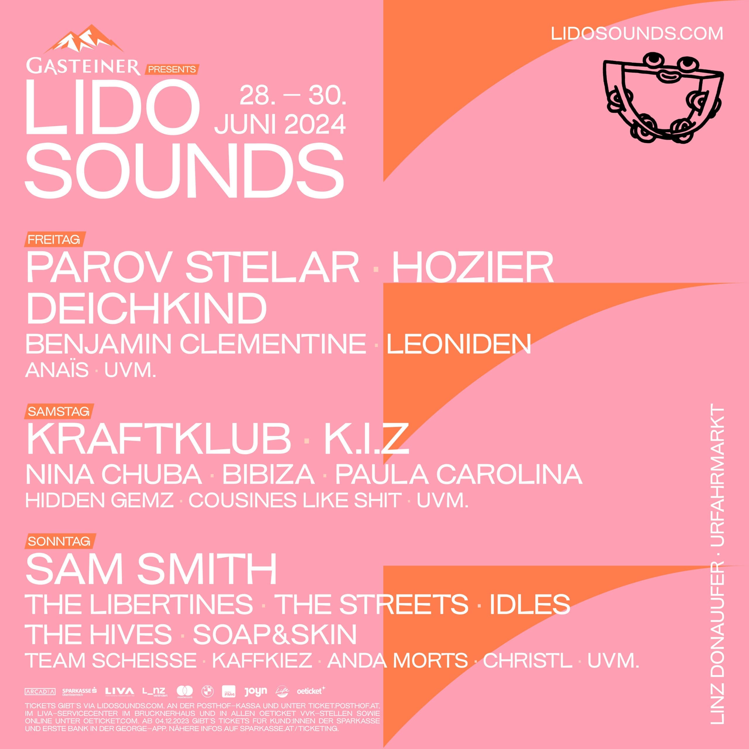 Plakat Lido Sounds 2024