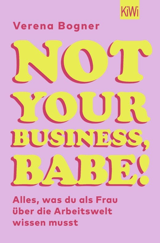 Cover "Not your Business, Baby!" von Verena Bogner