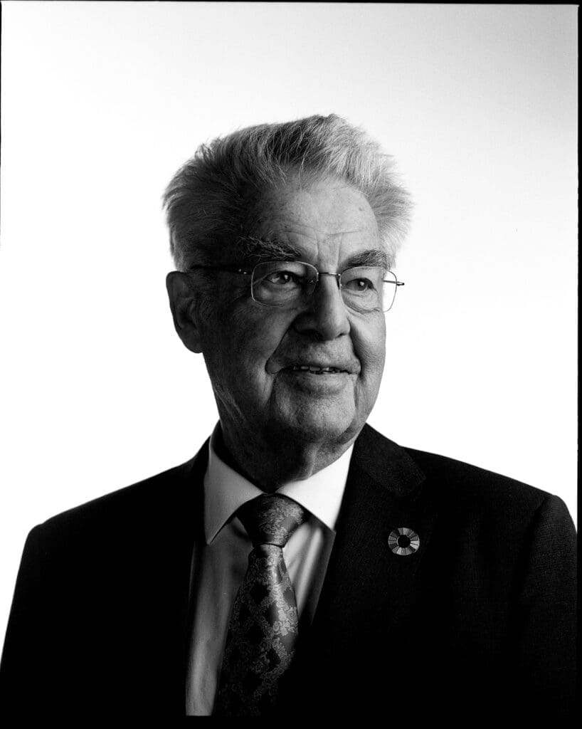 Analogfoto Heinz Fischer