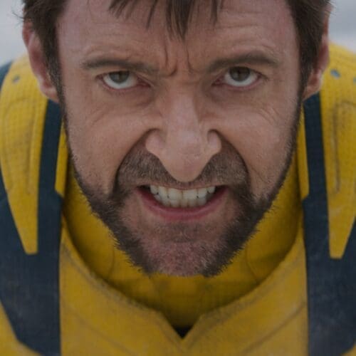 Moodbild aus Kinofilm "Deadpool & Wolverine" mit Hugh Jackman