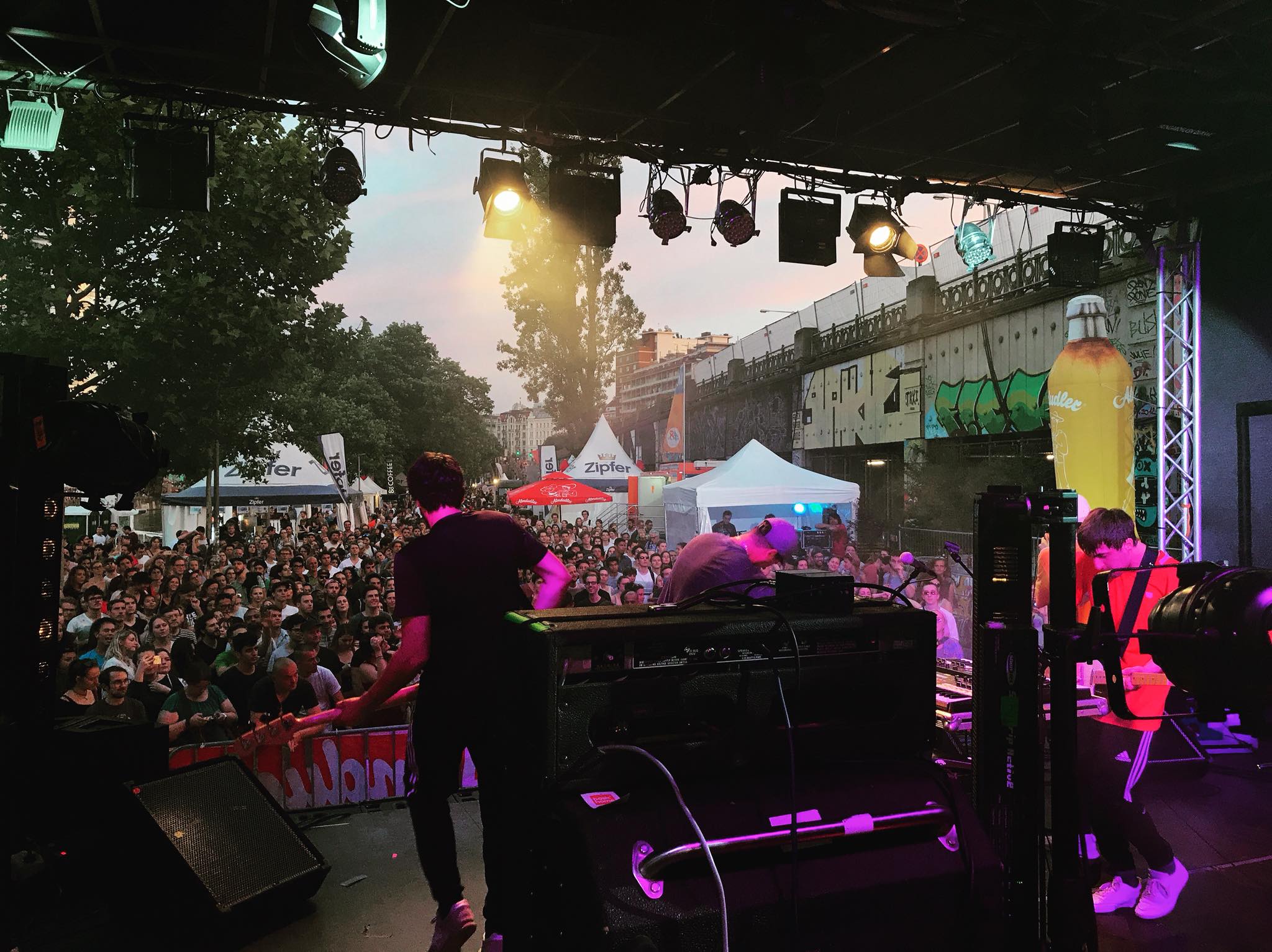 Festival am Wiener Donaukanal – Moodbild Konzert