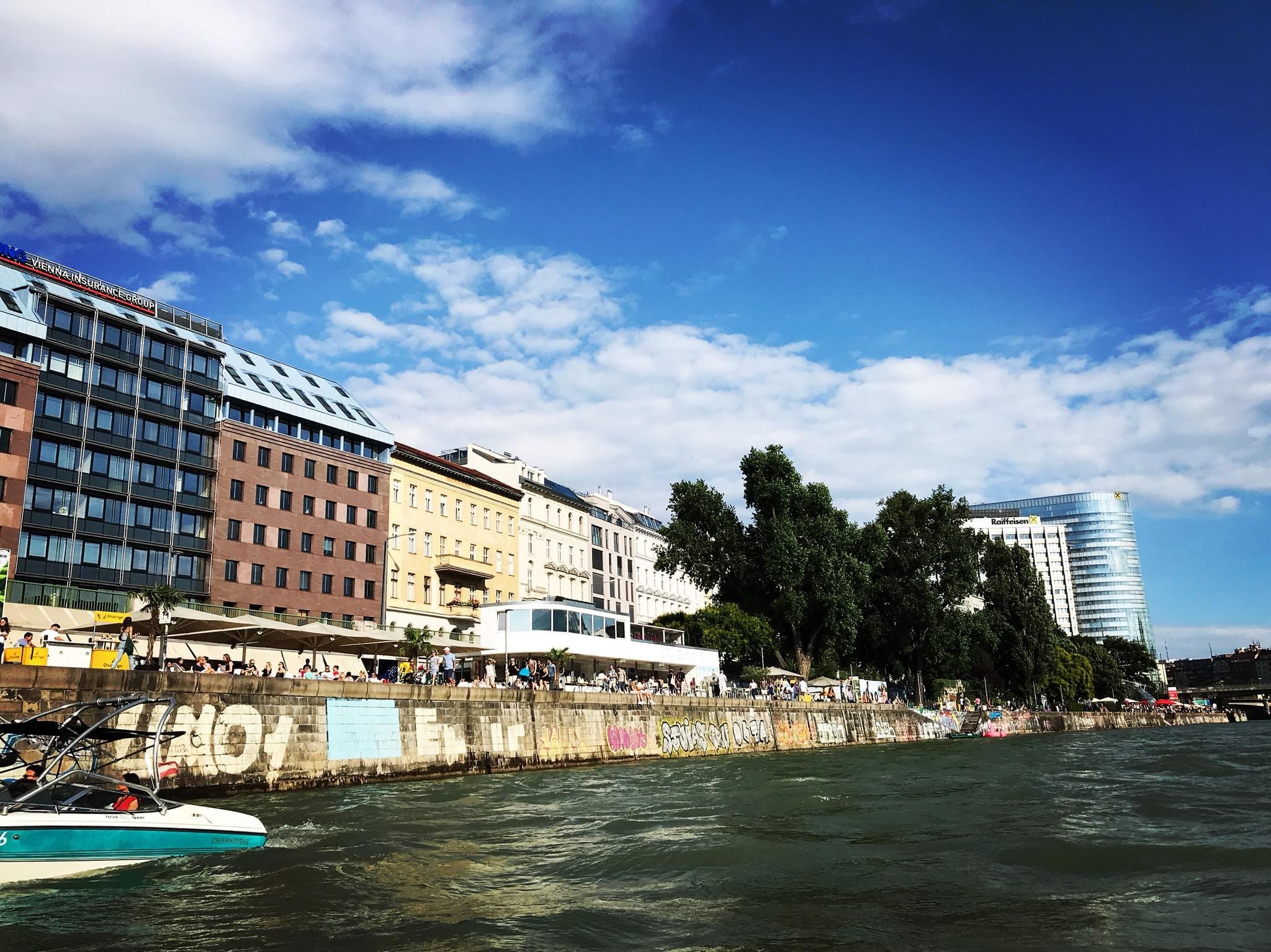 Festival am Wiener Donaukanal – Moodbild Donaukanal