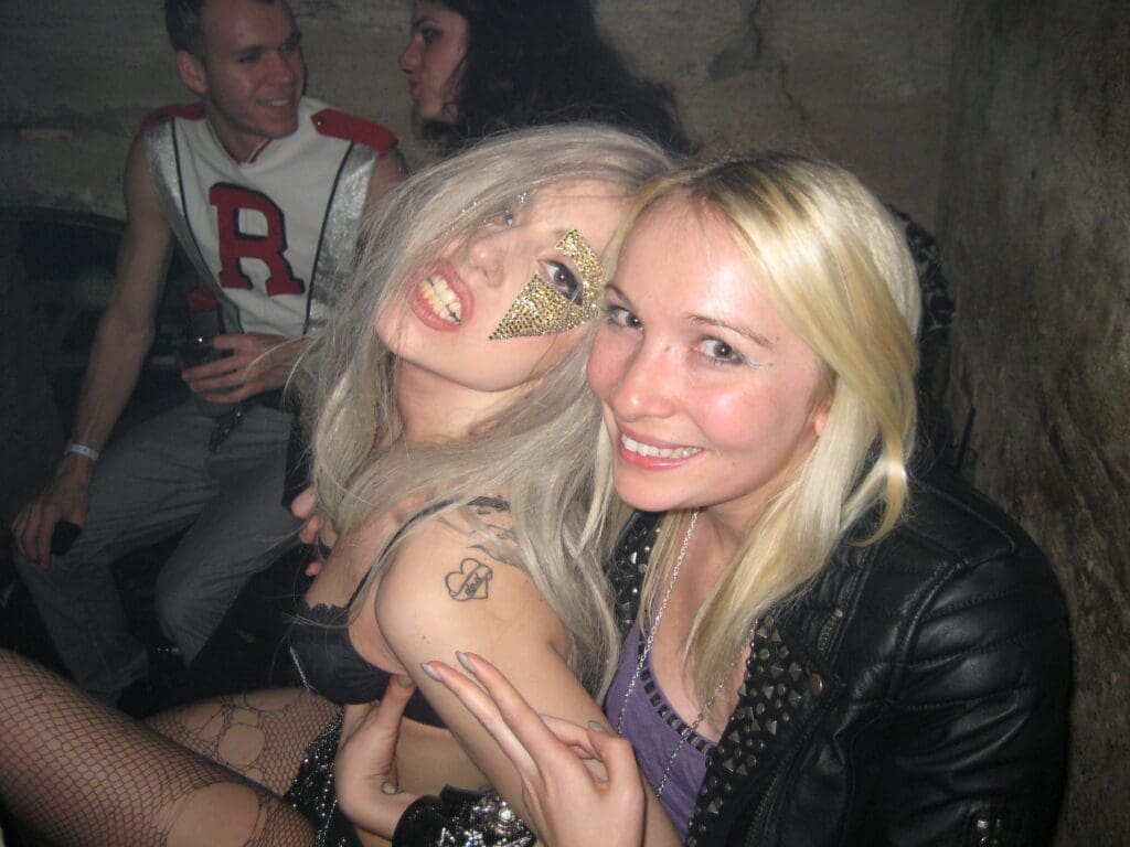 Lady Gaga und Julia Kautz