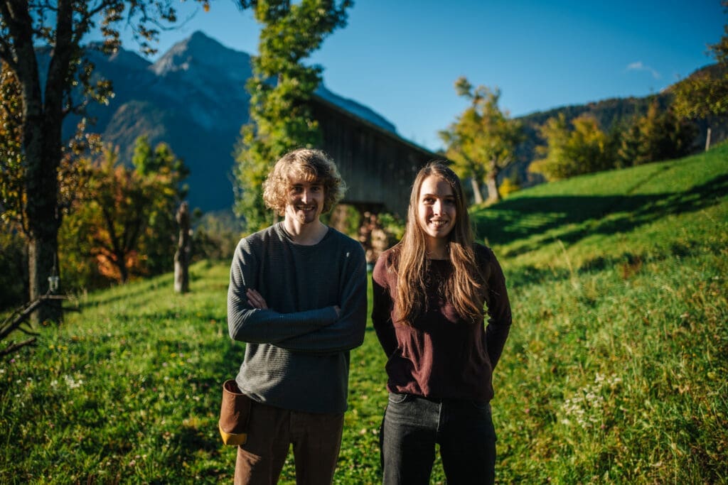 Eva Hinterbichler und Philipp Bodner und ihre Obstbaumschule Fruchttrieb