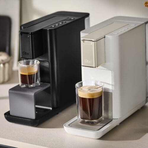 Gewinnspiel Kaffeekapselmaschine Qbo Iconic von Tchibo