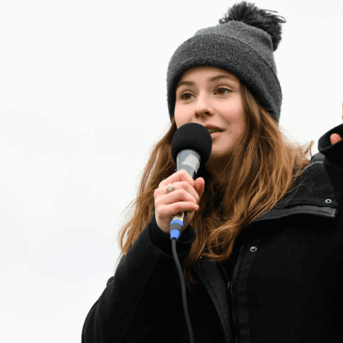 Klimaunterricht aus der Antarktis mit Klimaaktivistin Luisa Neubauer